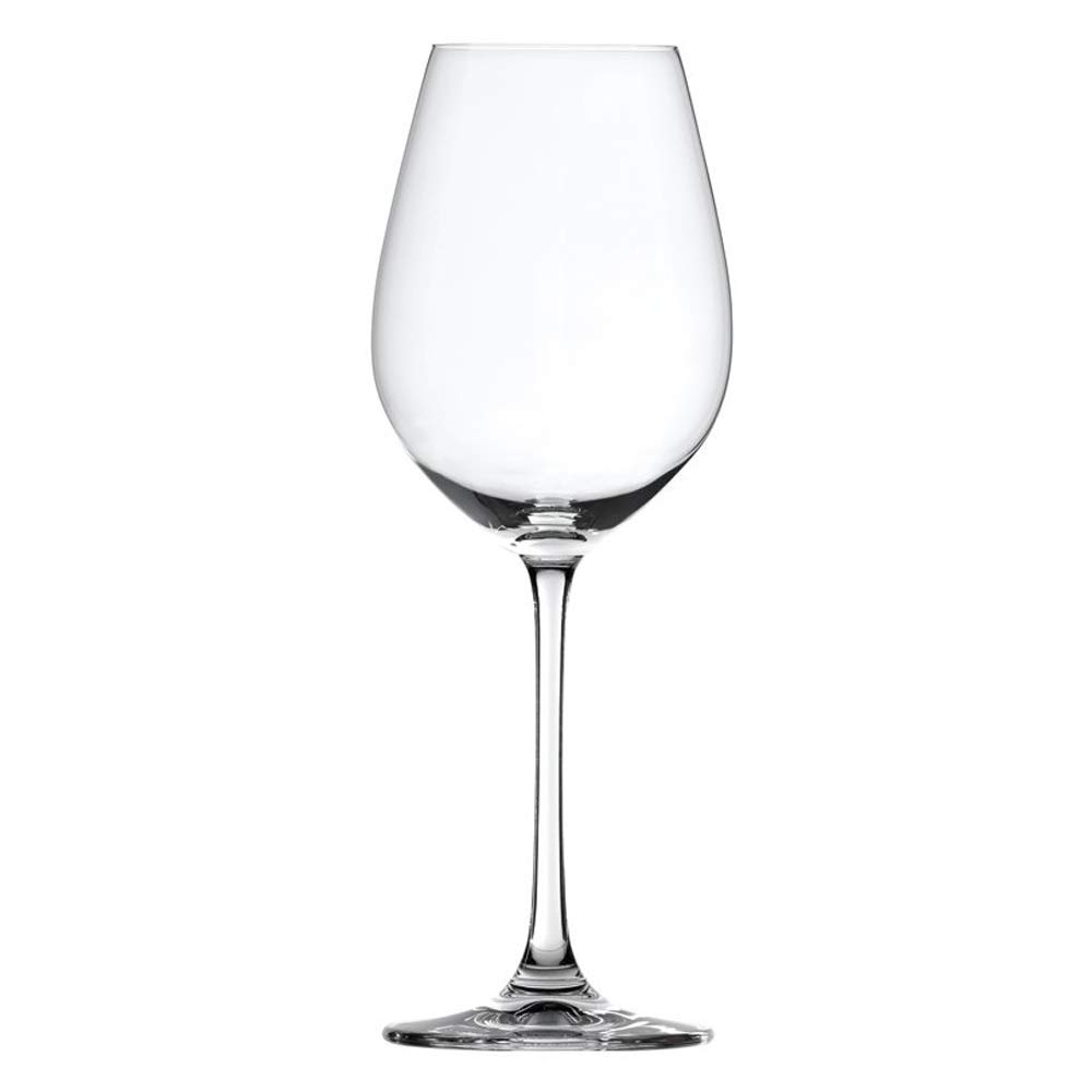 Spiegelau Salute White Wine Glasses (Clear Crystal, Set of 4, 16.4 oz