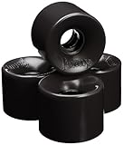 Penny 4-Set Skateboard Wheels, Solid Black, 59mm