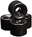 Penny 4-Set Skateboard Wheels, Solid Black, 59mm