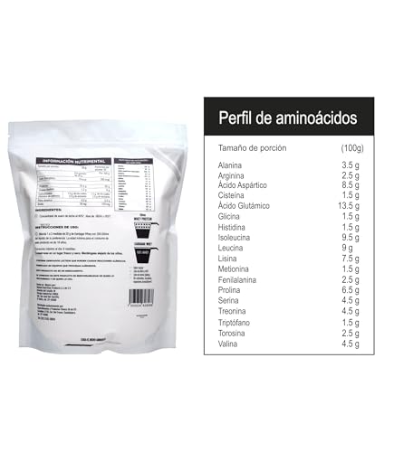 KARDAGAR Whey Protein Natural Concentrado WPC80 1Kg y Vaso Shaker Beige 550ml 16.4g Proteina Sin Sabor en Polvo 1.5g Carbohidratos por porción Sin Edulcorantes ni Aditivos Apoyo al Desarrollo Muscular