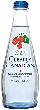 Clearly Canadian Sparkling Flavored Water (Country Raspberry, 12 Pack)