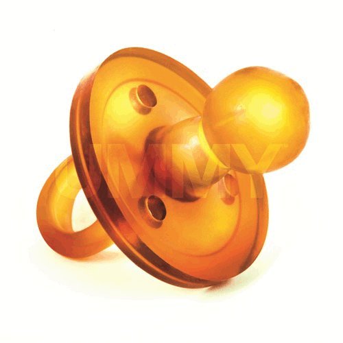 The UMMY BPAfree 100 Natural Rubber Pacifier with Round