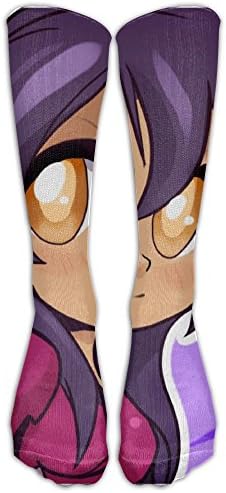Over-the-Calf Compression Socks Aphmau Training Socks Crew Athletic Socks Long Sport Soccer Socks Comfortable Casual Socks