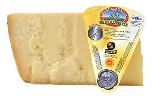 Parmigiano Reggiano DOP "Saliceto" vom Hügel, erster Qualität, 24 Monate kg 1 + Geschenkbox – Bild 4