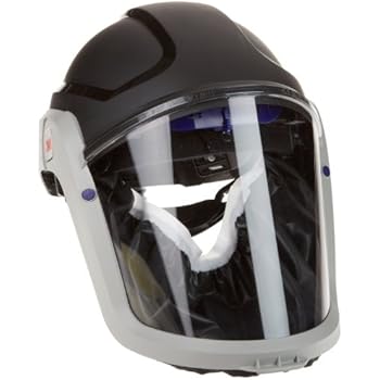 3M Versaflo Respiratory Hard Hat Assembly M-307, with Premium Visor and Faceseal, 1 EA/Case