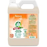 TropiClean Natural Flea and Tick Maximum Strength Shampoo for Dogs, 1 gal - Made in USA