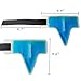 HI FINE CARE Finger Hot and Cold Gel Packs (2 Pack) Trigger Mallet Broken Finger Arthritis Therapy tendonitis Sleeves Knuckle Joint Fracture Pain Relief cryotherapy Sprain Fasciitis