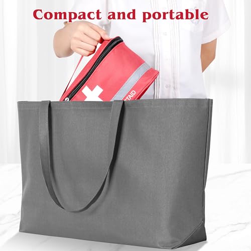 Romon 1 x Empty Emergency Bag, Waterproof Portable Medicine Bag, Large Capacity Emergency Bag, Medicine Storage Bag for Home, Office, Travel
