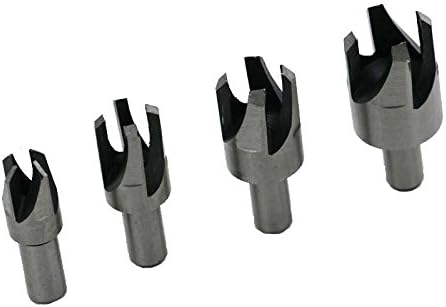 Here4Tool HT23014 Carbon Steel Plug Cutter Set(4pcs)