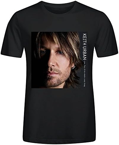 Keith Urban Love Pain The Whole Crazy Thing T Shirts Mens Black