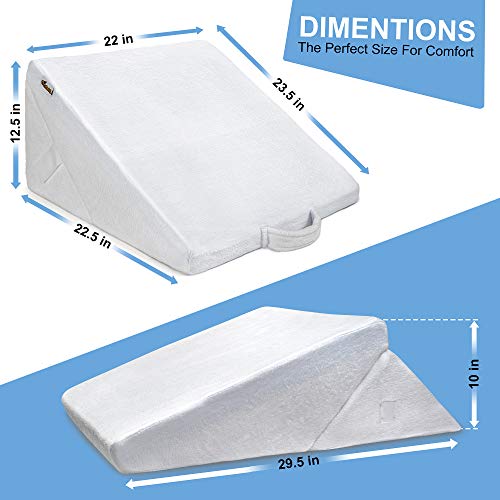 Bed Wedge Pillow Multipurpose Adjustable Leg Support Pillow Cooling