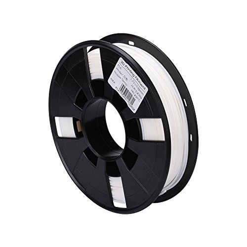BIQU 1.75mm PLA 3D Printer Filament, Dimensional Accuracy +/- 0.03 mm, 250G,White