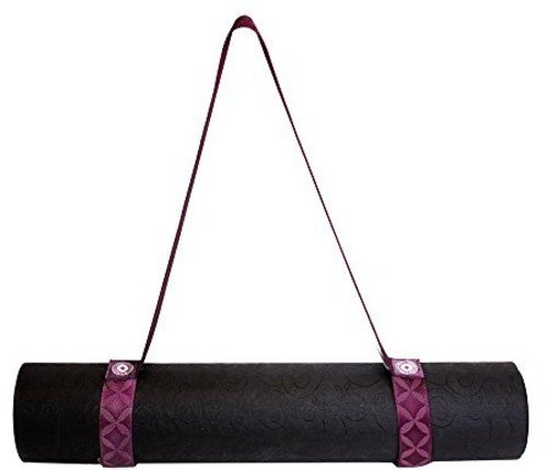 Merrithew Deluxe Mat Strap (Wine), 38 inch / 96.5 cm