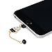 Phone Charms 2-Pack Anti Dust Plugs, Shiny Bling Diamonds Cell Charging Cable Jack for iPhone 7,iPhone 7 Plus,iPhone 8,iPhone 8 Plus,iPhone X, Protect Your Phone from Dust, Potting & Butterfly