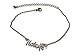 Alternative Intentions Hotwife Chain Anklets in Black, Silver and Gold - Queen of Spades - Cuckoldress - Mistress