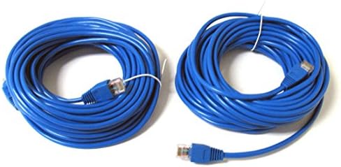 ANiceS 2 Pack 30' ft 30FT RJ45 CAT5 CAT5E LAN Network Cable for PC Ethernet Router Switch