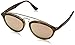Ray-Ban Women's Rb4257 Gatsby Ii Round Sunglasses, Matte Havana/Light Brown Mirrored Pink, 53 mm