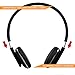 August EP636 Bluetooth Headphones - Wireless On-ear Headphones with NFC / Headset Microphone - Black