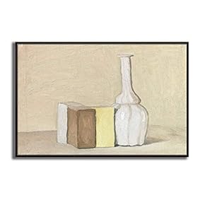 Framed Canvas Wall Art Still Life by Giorgio Mordian Canvas Prints Home Artwork Decoration for Living Room,Bedroom - 16x24 inches