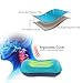 Naturehike Portable Inflatable Pillow Travel One-piece Valve Aeros Pillow Neck Protective Pillow (orange)