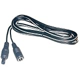 Philmore 6-ft Heavy Duty (18AWG) DC Extension Cable Cord with Male to Female 2.5mm x 5.5mm Connectors; 48-1033