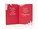 Hallmark Romantic Christmas Card for Wife (Red Metallic)