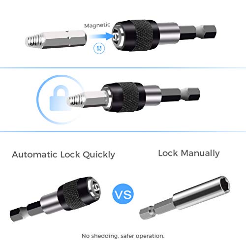 22PCS Damaged Stripped Screw Extractor Set, Cohotek Stuck Screw