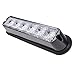 Favson 6 LED Strobe Lights for Trucks Cars Van with Super Bright White&Yellow Emergency Flasher(4 pcs) (4pcs)