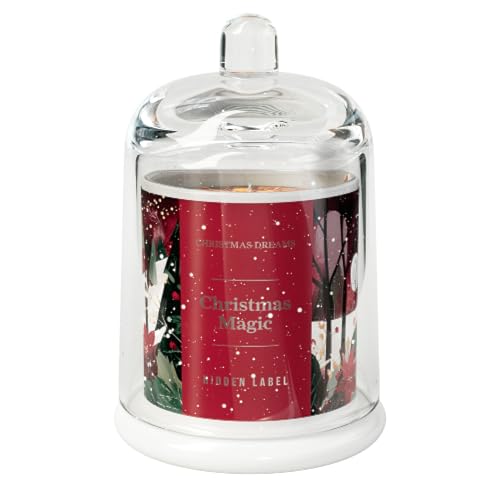 Hidden Label Christmas Magic Soy Wax Candle, 10 oz