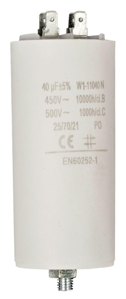 Fixapart W1 - 11040 N Capacitor, 50x135 mm (white)