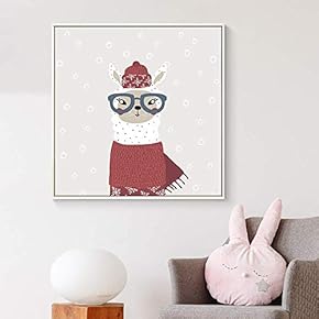 Floating Framed Canvas Wall Art for Living Room, Bedroom Canvas Prints for Home Decoration Ready to Hang - 16x16 inches