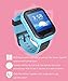 Kids Waterproof GPS Smart Watch, Laxcido 4G Children Video Phone Call Real-time Tracking Camera SOS Alarm Geo-Fence Touch Screen Monitoring Health Steps Flashlight Anti-Lost GPS Tracker Watch (Blue)