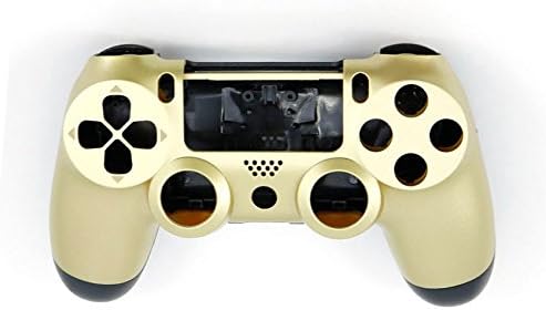 Front+Back Shell Housing Case Cover Protector for Sony PlayStation 4 PS4 Old Version JDM 011 JDS 011 JDS 001 Gaming Controller Shell Gold