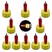 Teanfa 10 pcs Sheep Teats Animal Special Pritchard Nipple Critter Bottle Feeding Artifact Teats