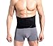 Waist Trimmer Ab Belt,Pro Waist Trainer Corset Sports Belt For Men Women With Lower Back & Lumbar Supports,Adjustable Velcro Effortless Slimming Belt,Perfect Waist Firm Compression Body Shaper,Unisex