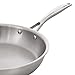 Amazon Brand – Stone & Beam Fry Pan Set, 10 Inch and 8 Inch, Tri-Ply Stainless Steel