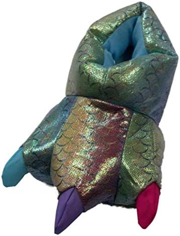 Dinosaur Slippers for Girls Fluffy Animal Kids Bedroom Slipper