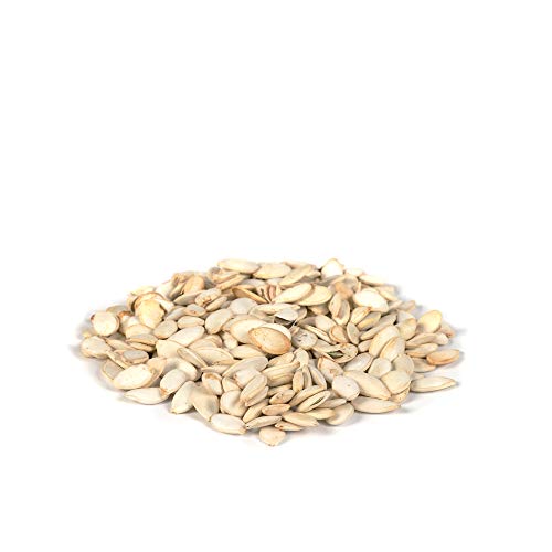 Jaybee's Nuts Pumpkin Seeds In Shell (19 oz) Dry Roasted Salted - Great for Daily Snack Plenty to Share Reusable Jar Kosher Certified