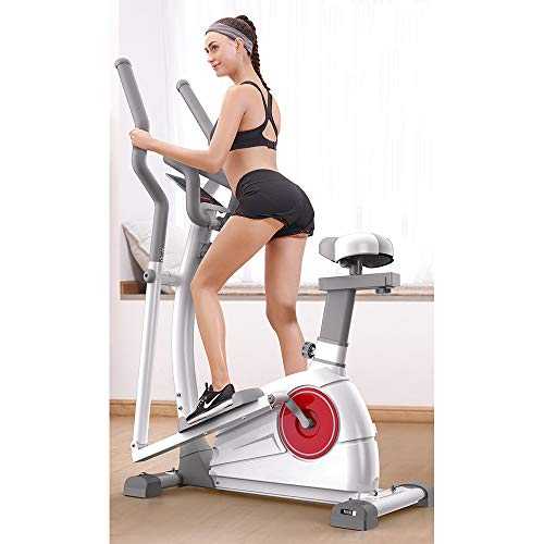 PN-Braes-Elliptical-Machine-Elliptical-Machine-Elliptical-Trainer-Exercise-Machine-For-Home-Use-Smooth-Quiet-Driven-Machine-Elliptical-Cross-Trainer-Exercise-Bike-Color-White-Size-150x99x66cm