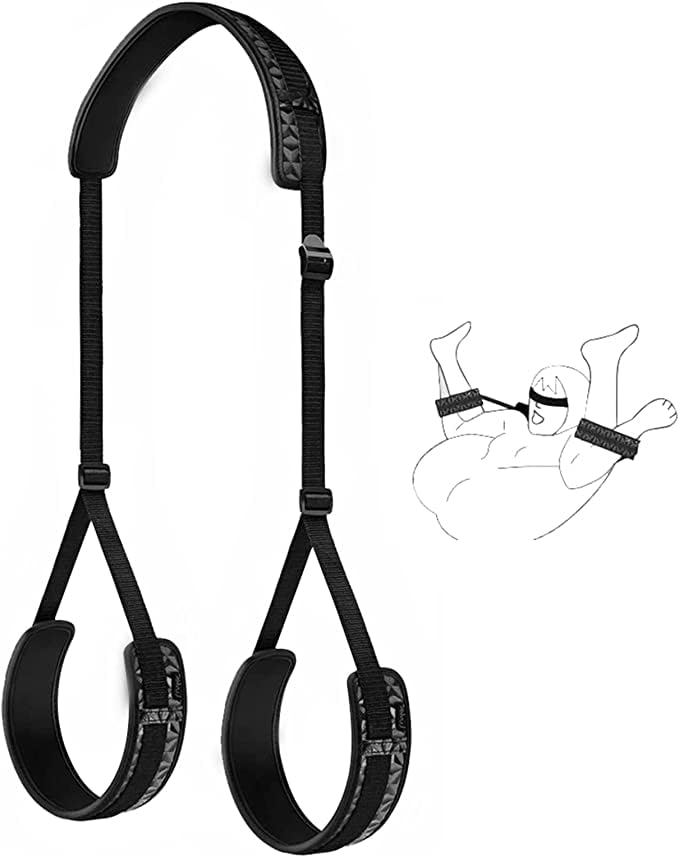 Sex Bondage Legs Restraints Thigh Sling with Adjustable Straps for Couple Sex photo 2