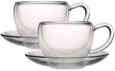 Glass Filtering Tea Maker Teapot with a Infuser, a Warmer and Tea Cups