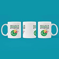 How To Get An Engineer's Attention Funny Coffee Mug