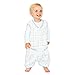 Tealbee Dreamsuit Toddler Sleep Sack with Feet – Walker Sleep Bag with Legs, Rayon made from Bamboo, All Season 1.2 TOG, 2-Way Zipper, 12m-2T - Alphabet