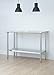 TRINITY EcoStorage NSF, 48-Inch Stainless Steel Utility Table,