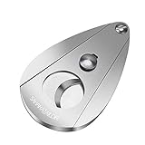 Sahara Sailor Portable Stainless Steel Sharp Double Blade Tobacco Guillotine Cigar Cutter