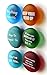 Inspiration Magnets: Encouragement and Motivation on Frosted Sea Glass Stones, Attached to Super-Strong Magnets. by Lifeforce Glass. Set II