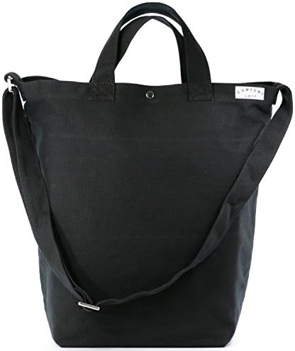 Heavy Duty Utility Tote - Large (Black, Cotton)