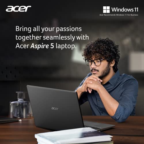 Acer 2023 Newest Aspire 5 Slim Essential Laptop, 15.6" Full HD IPS