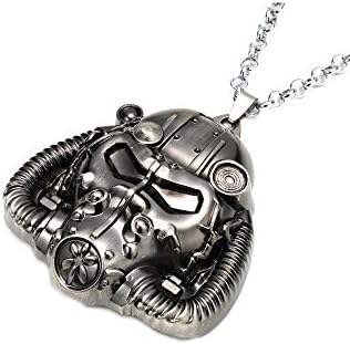 Fallout Pendant Necklace Character Cartoon Superhero Gaming Console PC Games Logo Theme Cosplay Premium Quality Detailed Jewelry Gift Series
