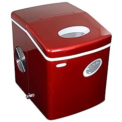 Newair Counter Top Ice Maker Machine (Red), Compact